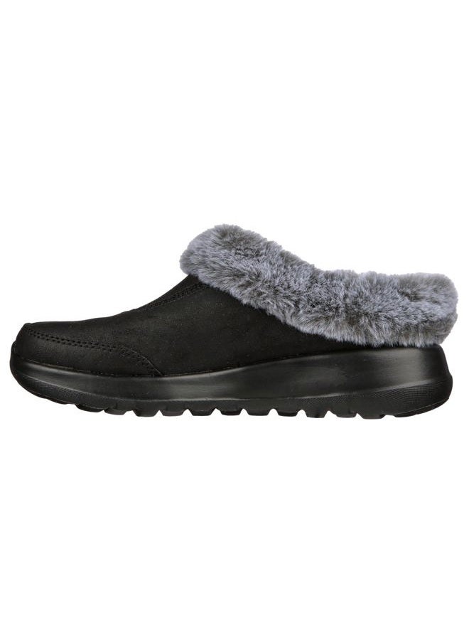 SKECHERS Women's On-The-go Joy-Gratify Mule, Black/Grey, 6 - Image 3