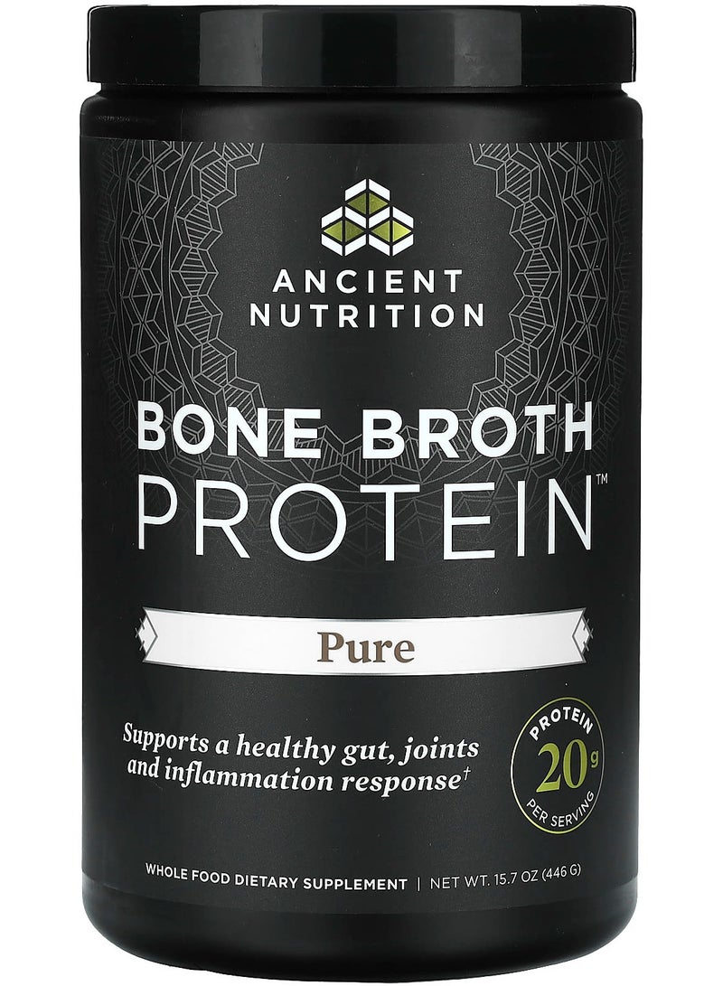 بروتين مرق العظام نقي 15.7 أونصة 446 جرام