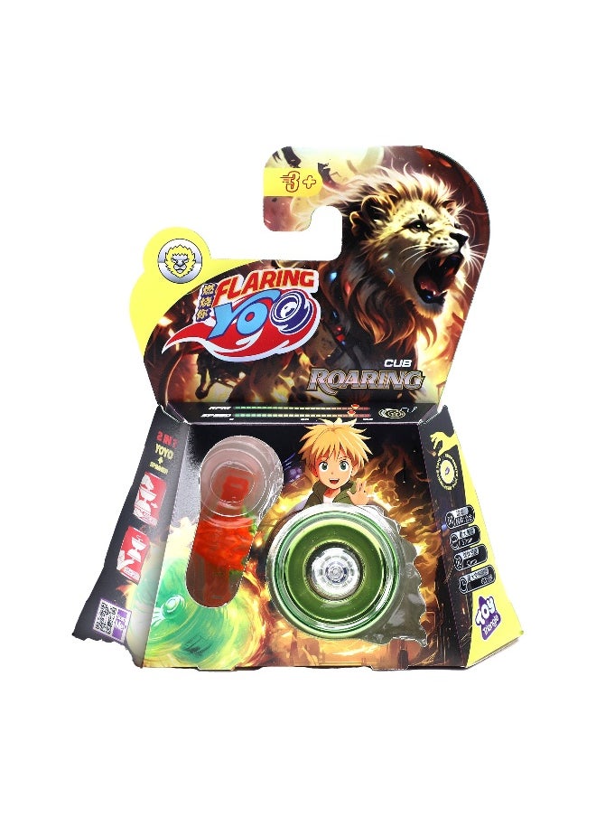 Toy Triangle Toy Triangle Flaring Yo Triangle Cub Roaring Responsive 2-in-1 Yo-Yo  - Image 1
