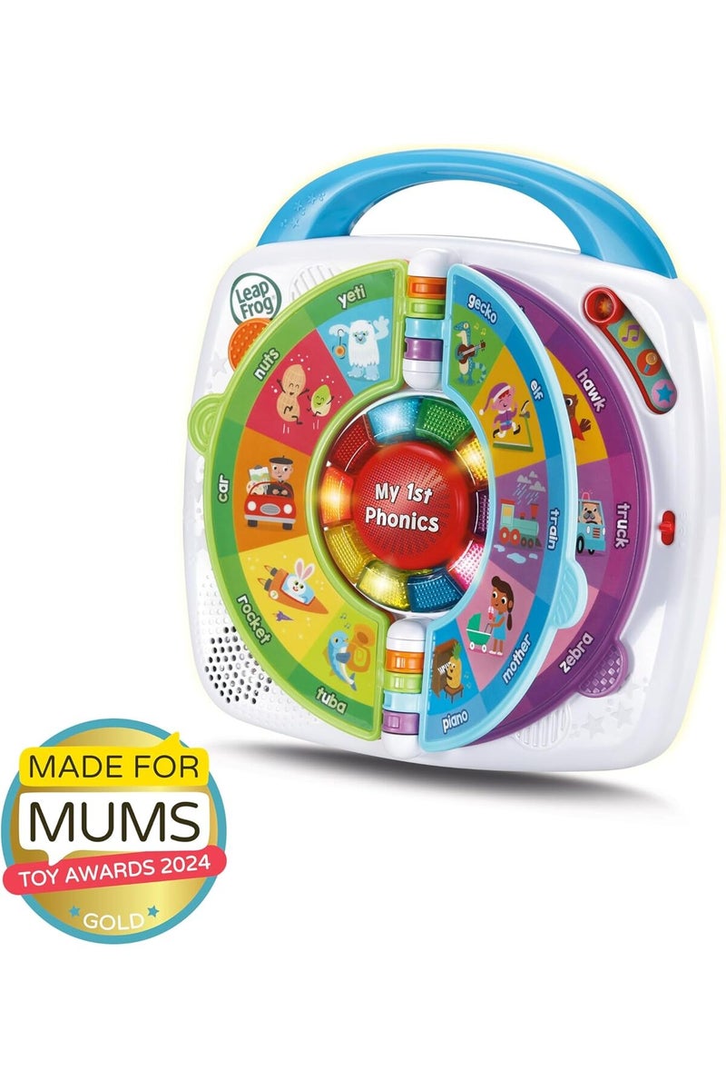 LeapFrog My 1st Phonics: Spin & Learn - Educational Toy, 10 Light-up Buttons, 44 Phonetic Sounds (En - Image 4