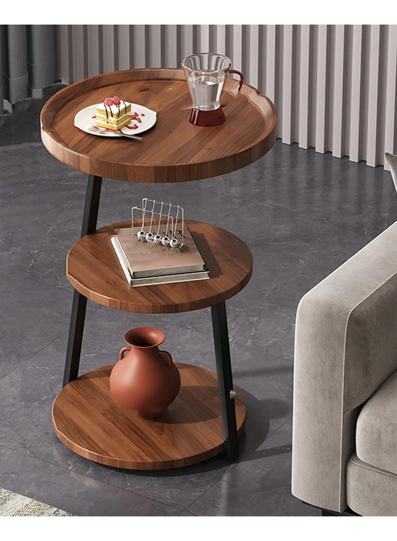 DubaiGallery Engineered Wood Sofa Side Table Coffee Table End Table Center Table Tea Table Nesting Table Living Room Bedroom Reception Office - Image 1