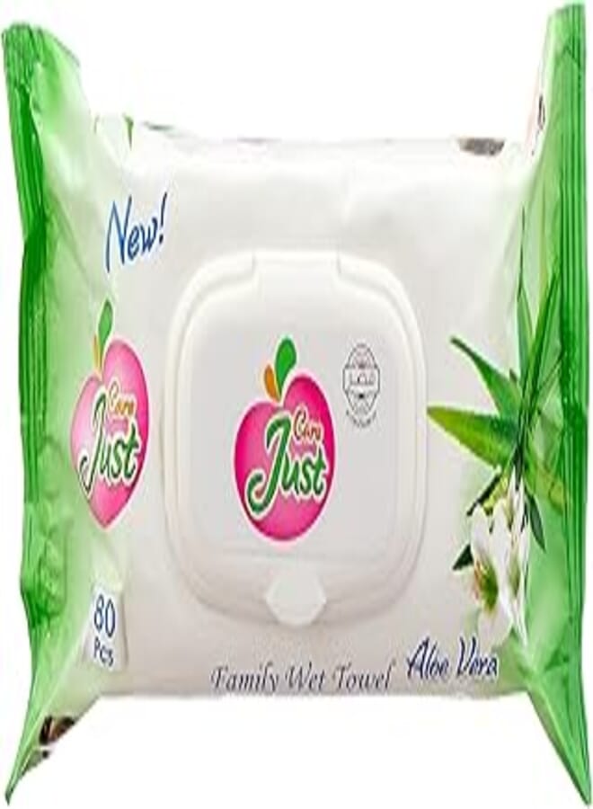 Just Baby Wipes - 80 Pcs
