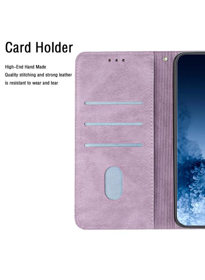 S-TOP Case For Samsung Galaxy S21+ 5G Mandala Embossed Flip Leather Phone Case - Image 5