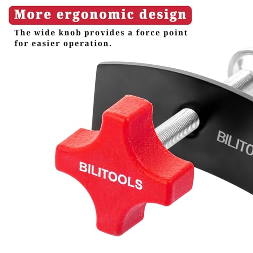 BILITOOLS Brake Pad Spreader, Disc Brake Caliper Compression Tool Caliper Piston Compressor Spreader Tool - Image 4