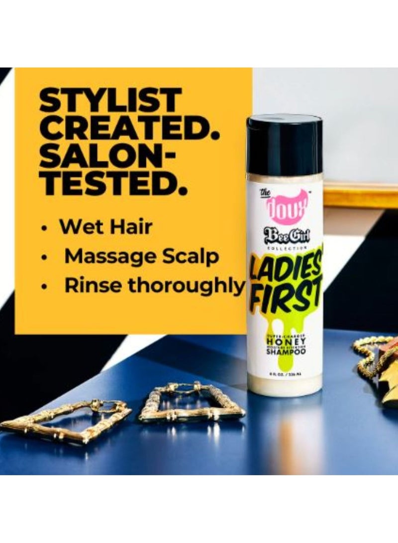 THE DOUX LADIES FIRST Honey Shampoo Moisture Retention 236ml - Image 2