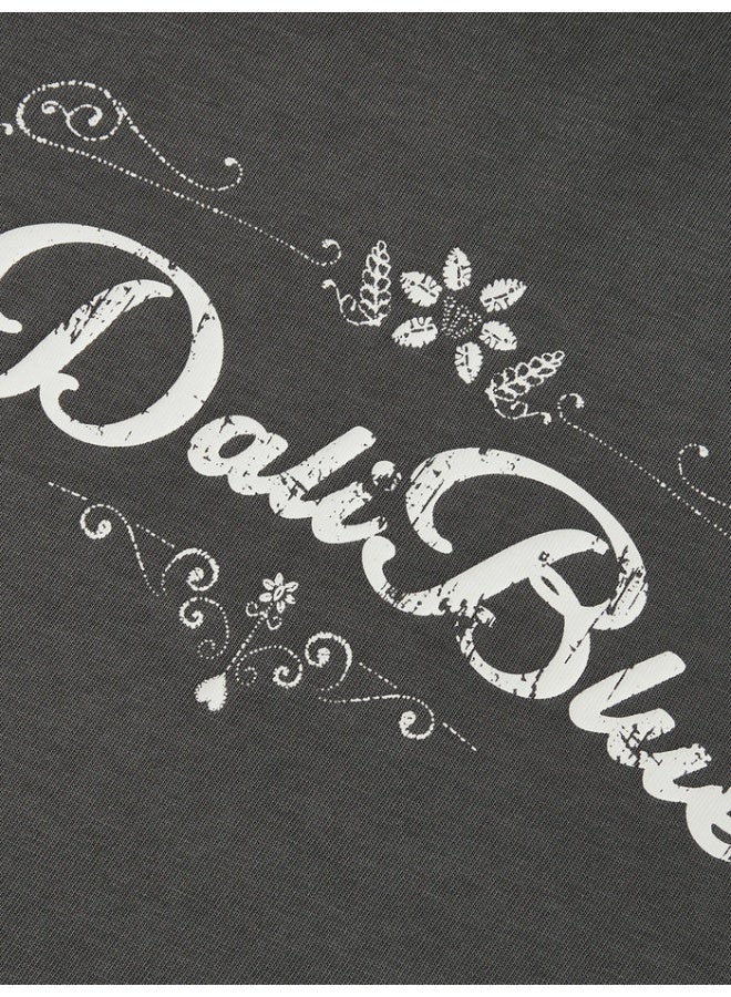 سيمير تيشيرت كاجوال بتدرج لوني ورباط جانبي للنساء - Image 3