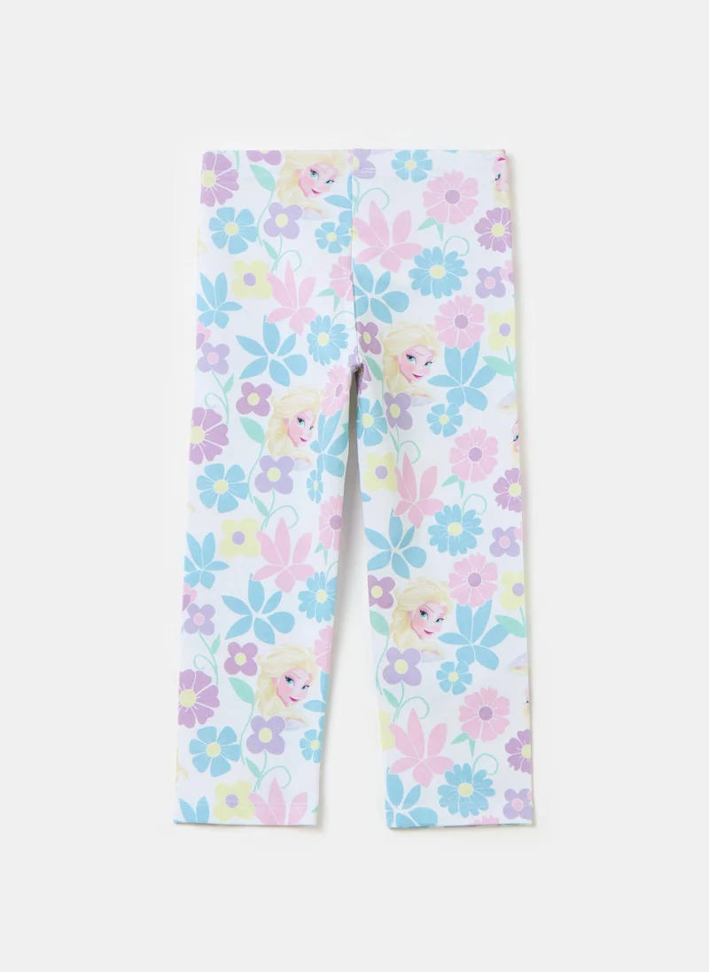 او في اس Ovs Leggings Aop White