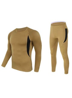 General Men's Thermal Underwear Sets Top & Long Johns Fleece Sweat Quick Drying Thermo Base Layer  - Image 1