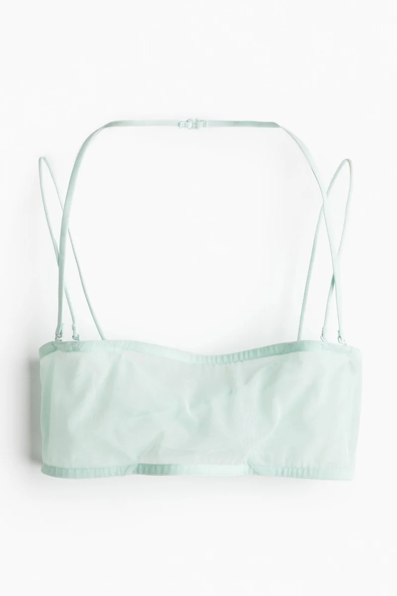 H&M Sheer twist-detail bralette