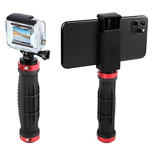 ChromLives Camera Handle Grip Mount, ChromLives 1/4'' Camera Stabilizer, DSLR Top Handheld Grip with 1/4'' Male Screw for Digital Video Camera Camcorder Action Camera LED Video Light Smartphone 2Pack - Image 2