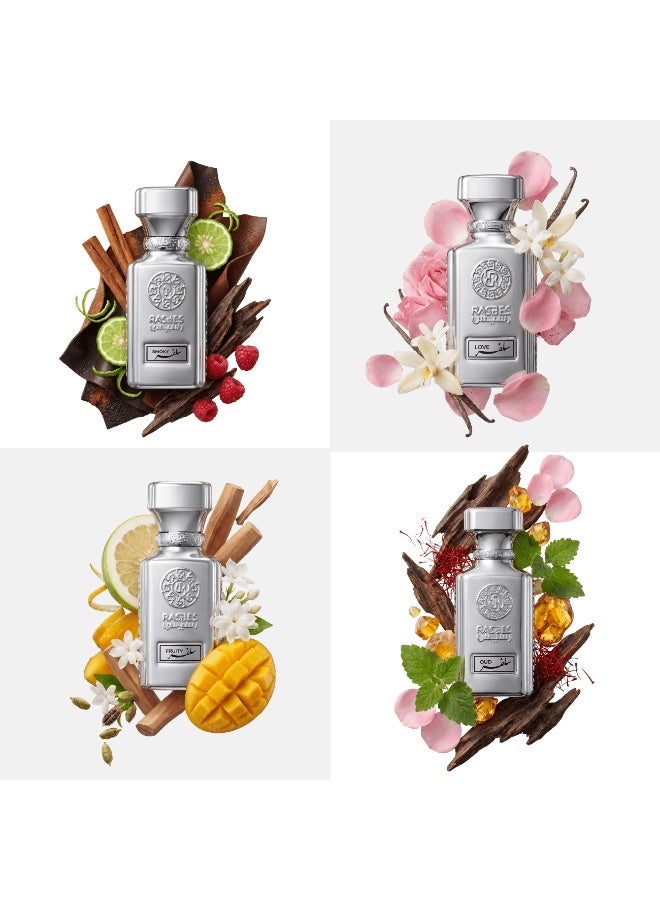 Rasees Silver Silver Oud Silver lov Silver SMOKY Silver FRUITY 15ml*2 75ml*2 - Image 4