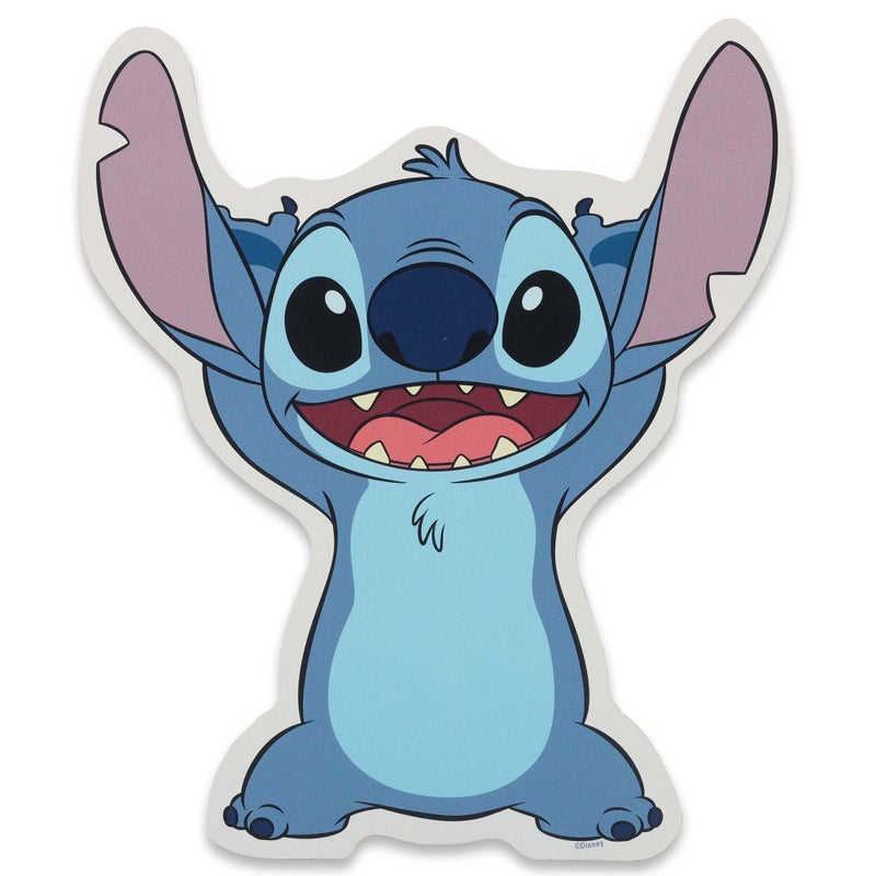 Open Road Brands Disney Lilo and Stitch Die Cut Wood Wall Decor Adorable Stitch Wall Art for Kids Bedroom Play Room or Movie Room - Image 2