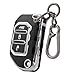 CHATYYD Key Fob Cover for Jeep with KeychainSoft TPU Key Case for Jeep Wrangler Gladiator Proximity 20182024 Car Accessories - Image 2