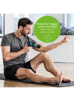 Beurer MG 99 Compact Massage Gun, Mini Deep Tissue Massager with 4 Attachments, Powerful Trigger Point Massage to Relieve Tension, Handheld Massager with 5 Intensity Levels, Rechargeable Battery  - Image 2