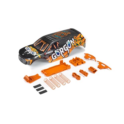 ARRMA Gorgon Painted Decaled Trimmed Body Set Orange ARA402357 - Image 1