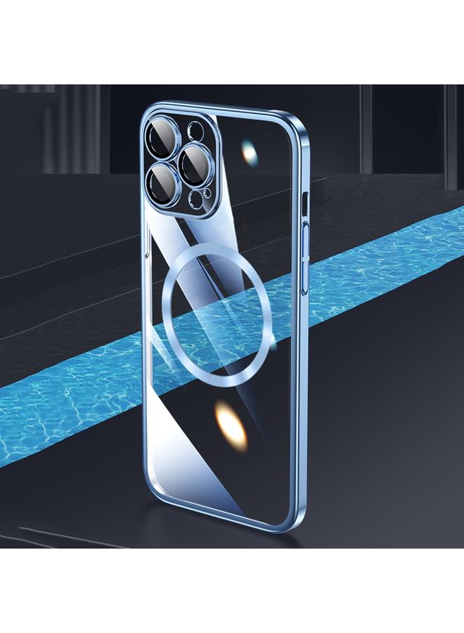 زبون جراب لهاتف iPhone 13 Pro Max Magsafe جراب هاتف كمبيوتر مطلي بالكهرباء مغناطيسيًا - Image 3