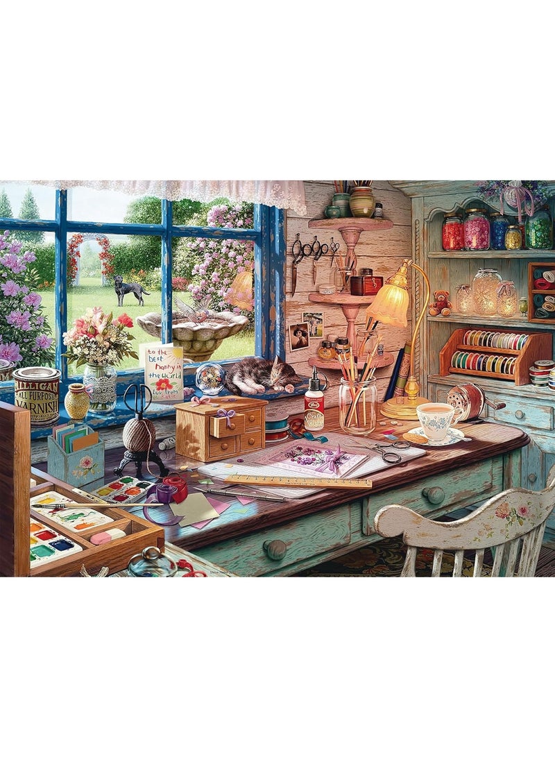 لغز مكون من 1000 قطعة، موضوع الاستوديو، لغز التحدي - Image 1