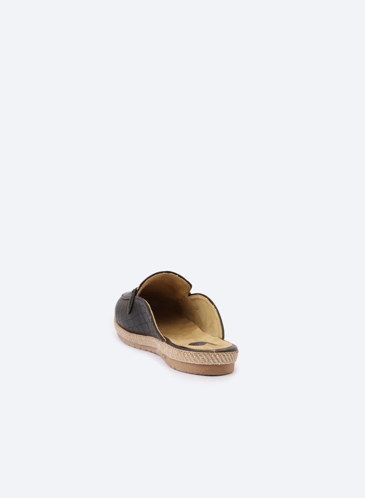 زهوة Slipper Circled Crocodile Accessories Leather Flat  - Image 4