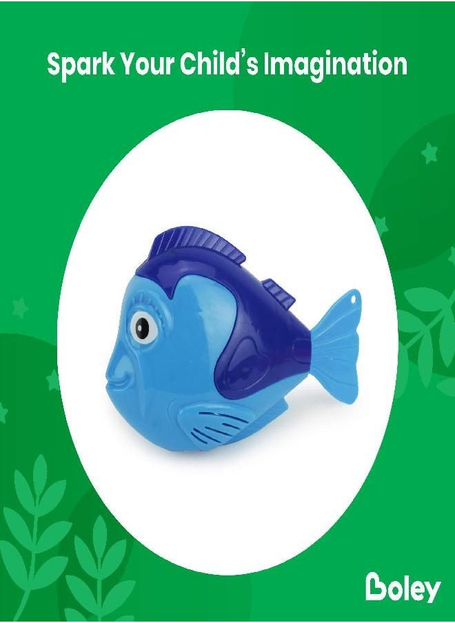 BOLEY - Boley Wind-Up Sea Animals - 10 Pk Floating Animal Bath Toys for Toddlers - Swimming Pool Toys for Kids Ages 3+ - Image 1