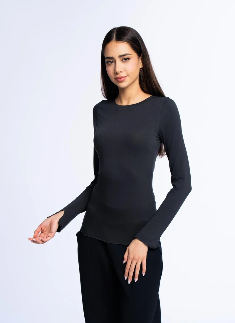 كياني Essential Long Sleeve Top