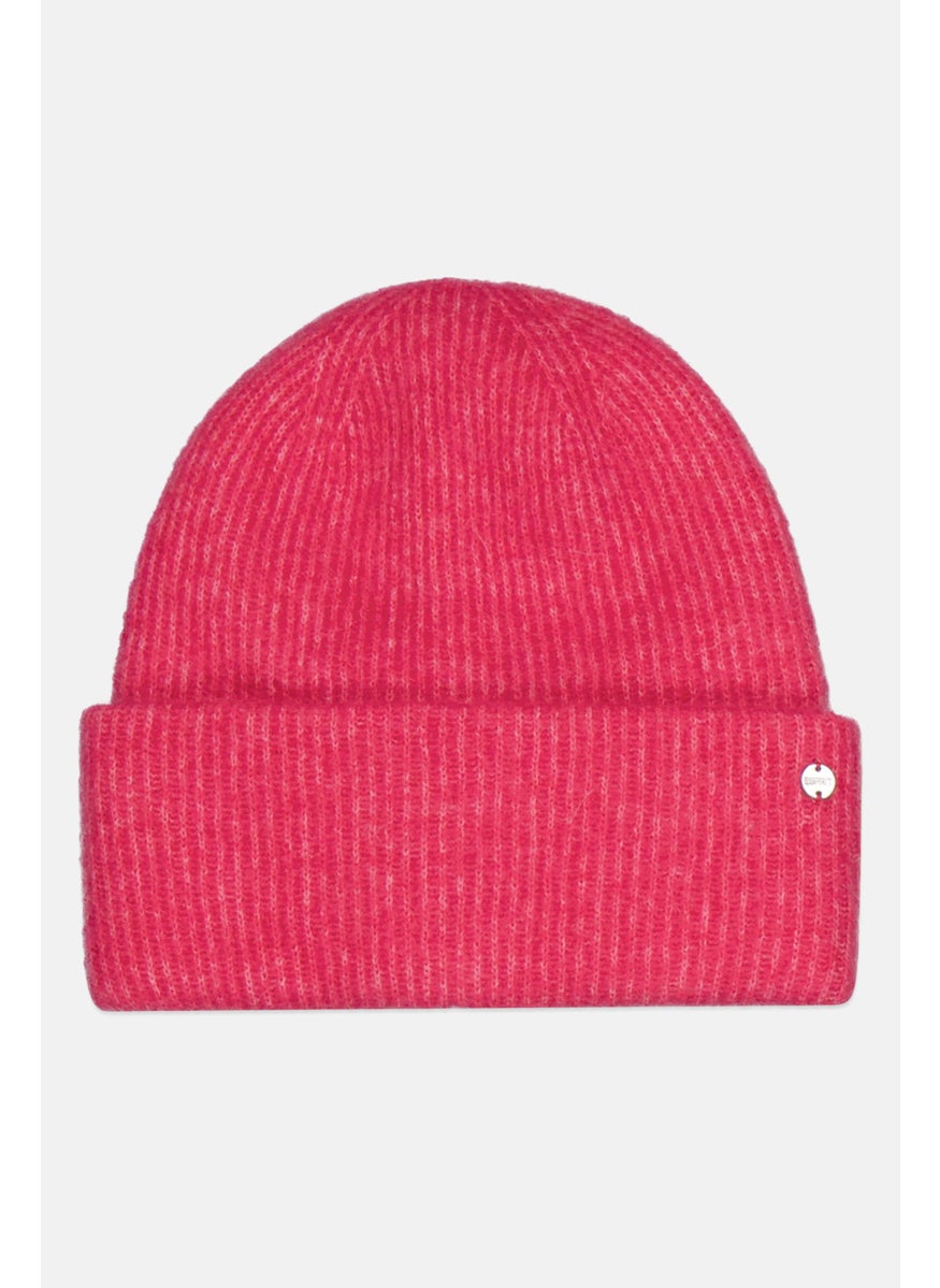 ESPRIT Women Knitted Beanie, Pink  - Image 1