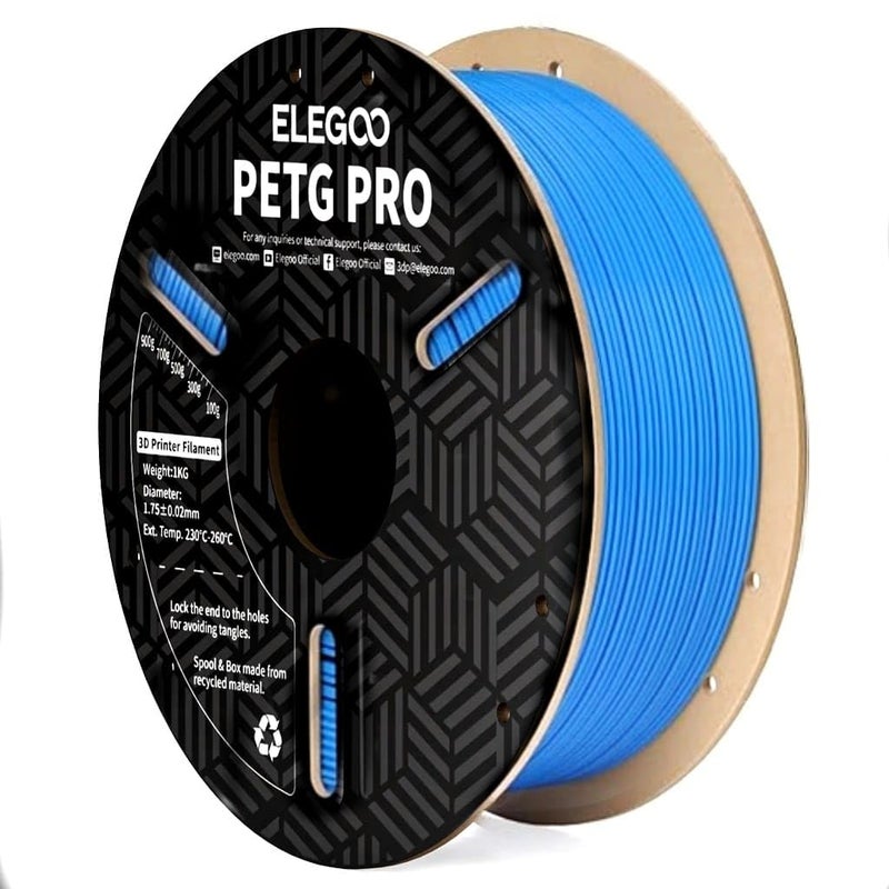 Protomont TECHNOLOGIES خيوط إليغو PETG PRO لطابعة FDM (أزرق) - Image 1