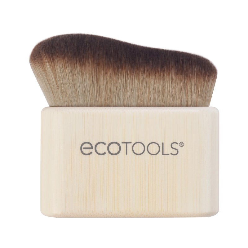 EcoTools Good Tan Body + Face Self-Tan Blending Brush, Kabuki Brush For Applying Self Tanner, Sunless Tanner Blending Brush, Eco Friendly Self Tanning Brush, Vegan, & Cruelty Free, 1 Count - Image 2