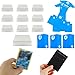 DeELF Outlet DeElf 1000 Bulk Clear Card Sleeves for Playing Card Standard Size Trading Game Fit MTG Baseball and Sport Cards Acid Free Enhance Penny Protector - Image 3