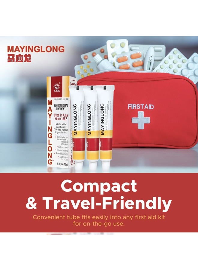 Mayinglong Musk Hemorrhoidal Ointment, Helps Relieve Itching, Burning, or Discomfort Fast (3 Pack) - Image 5
