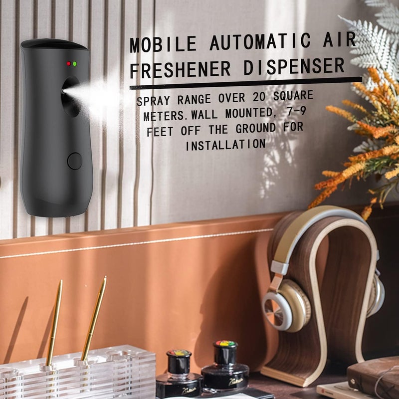 KASTWAVE Auto Air Freshener Spray Machine Free Stand or Wall Mounted Automatic Aerosol Spray Dispenser Adjustable Aroma Machines are Widely Used - Image 3