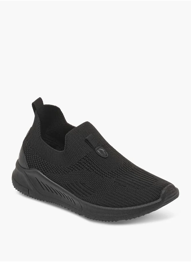 Oaklan by Shoexpress Girls by Shoexpress Pull Tab Detail Slip-On Sports Shoes