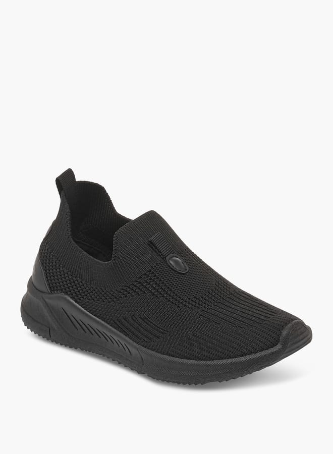 Oaklan by Shoexpress Girls by Shoexpress Pull Tab Detail Slip-On Sports Shoes  - Image 2