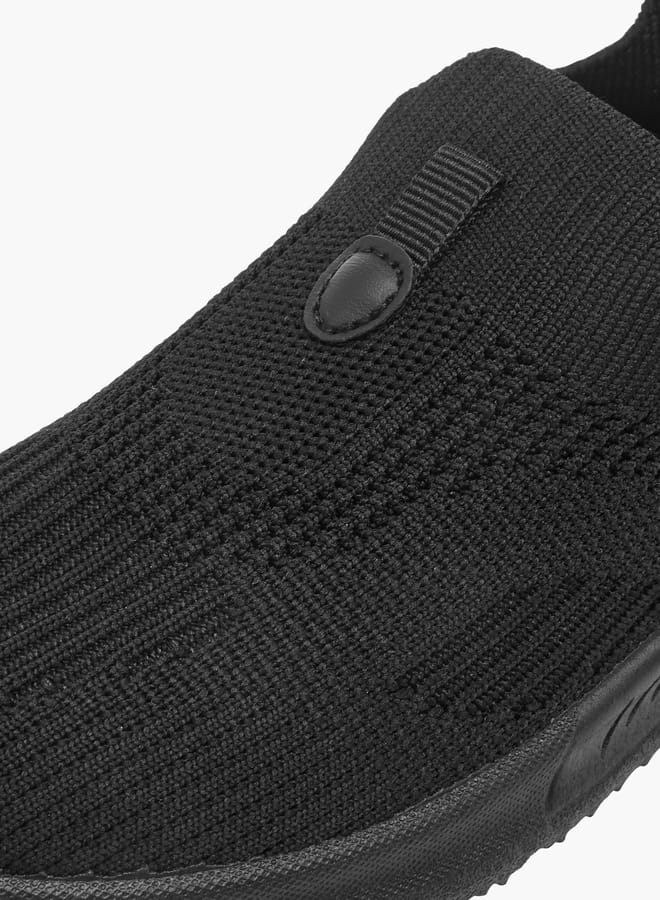 Oaklan by Shoexpress Girls by Shoexpress Pull Tab Detail Slip-On Sports Shoes  - Image 4