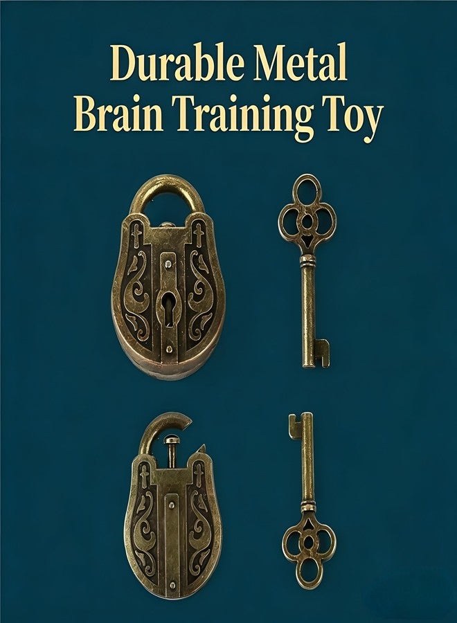 MAGIKON Metal Key Lock Puzzle - Classic Disentanglement Brain Teaser for Logic & Problem-Solving Skills - Image 5