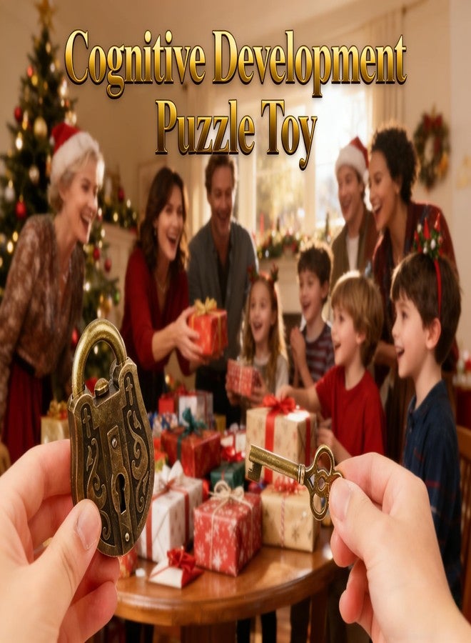 MAGIKON Metal Key Lock Puzzle - Classic Disentanglement Brain Teaser for Logic & Problem-Solving Skills - Image 4