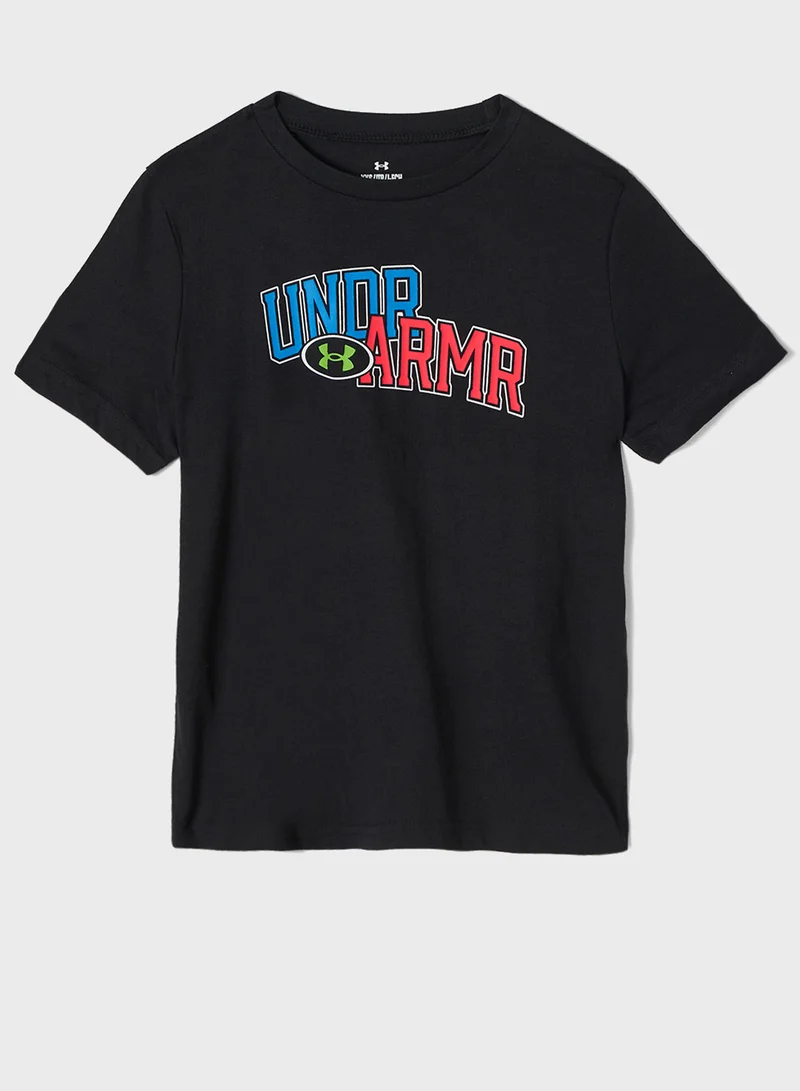 UNDER ARMOUR Overlay Logo T-Shirt