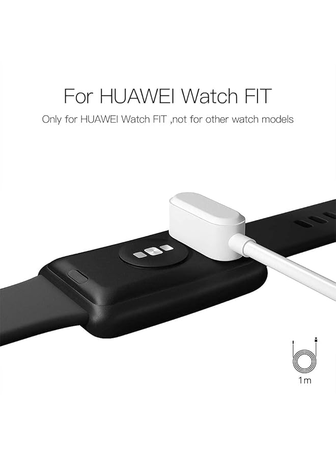 erorex Charger Compatible For Huawei Watch Fit Honor Band 6 7 8 9 Huawei 4X Honor Watch Es Replacement Usb Charger Charging Cable 100Cm White  - Image 5