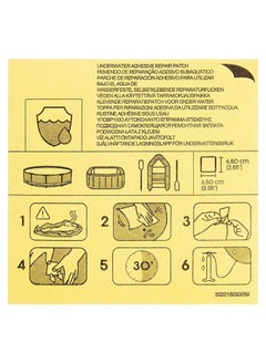 Bestway 10 Pieces Self-Adhesive Underwater Pool Repair Patch Set for Plugging Holes (Adhesive) BESTWAY  - Image 2