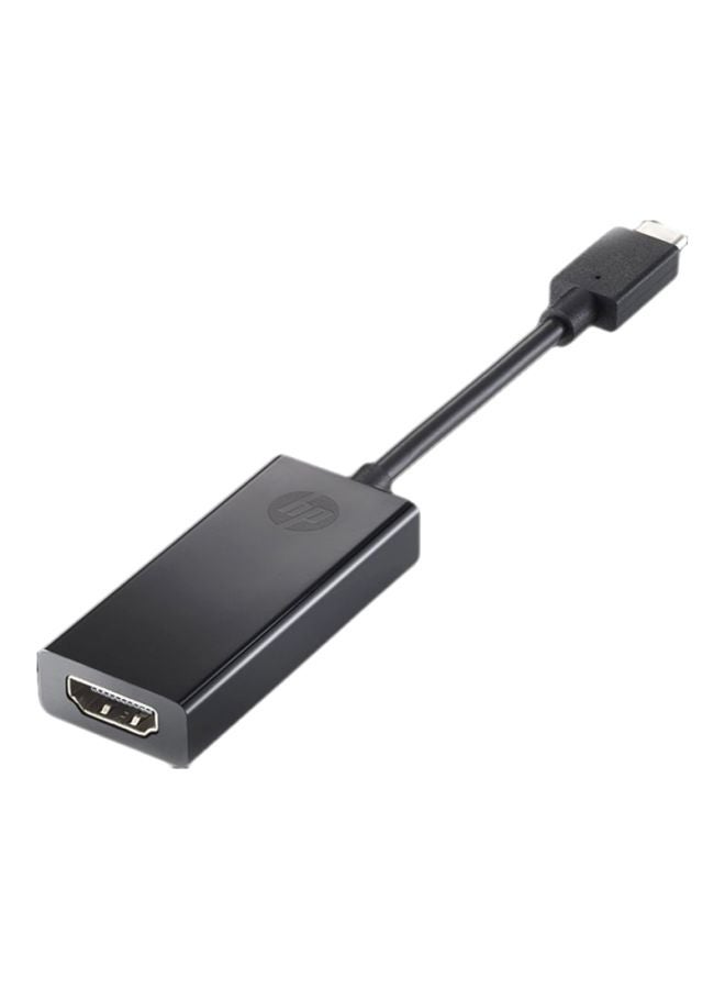 HP محول USB من النوع C إلى HDMI أسود - Image 1
