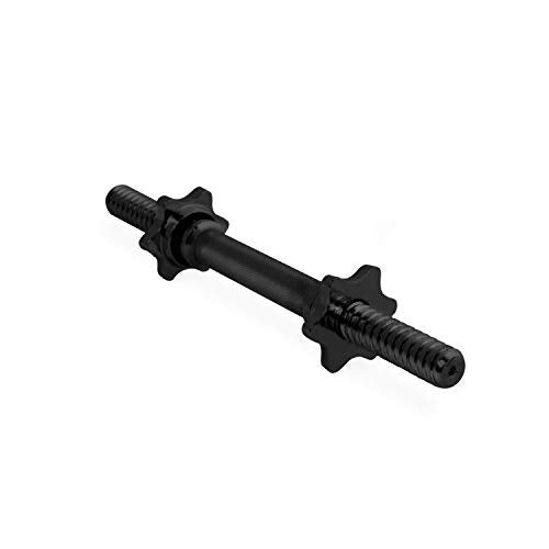 CAP Barbell 14in Standard Threaded Dumbbell Handle, Black, Single - Image 3