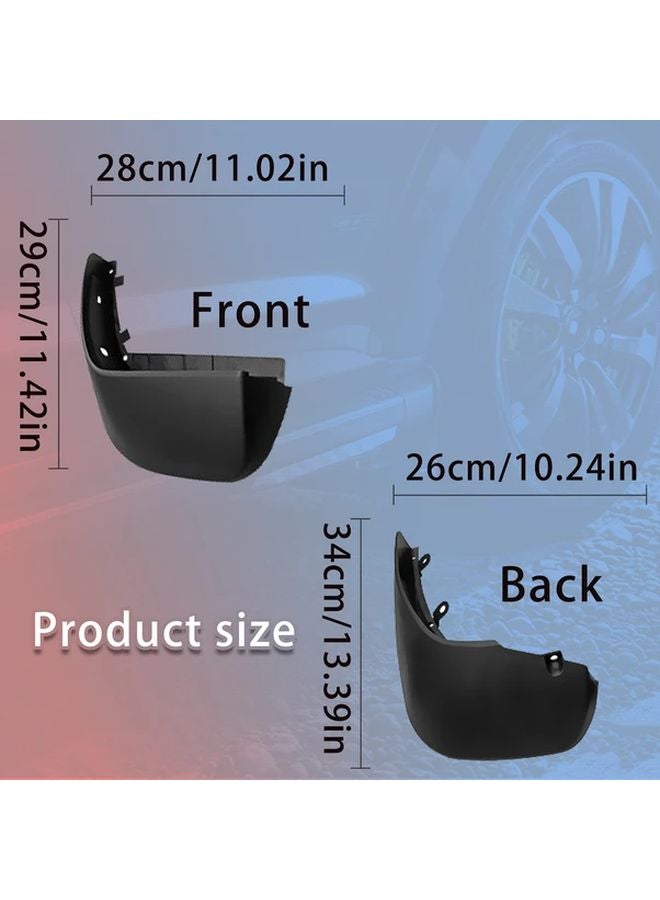 4Pcs Car Mud Flaps For Range Rover Sport 2014 2021 Durable Scratch Protection - Image 3