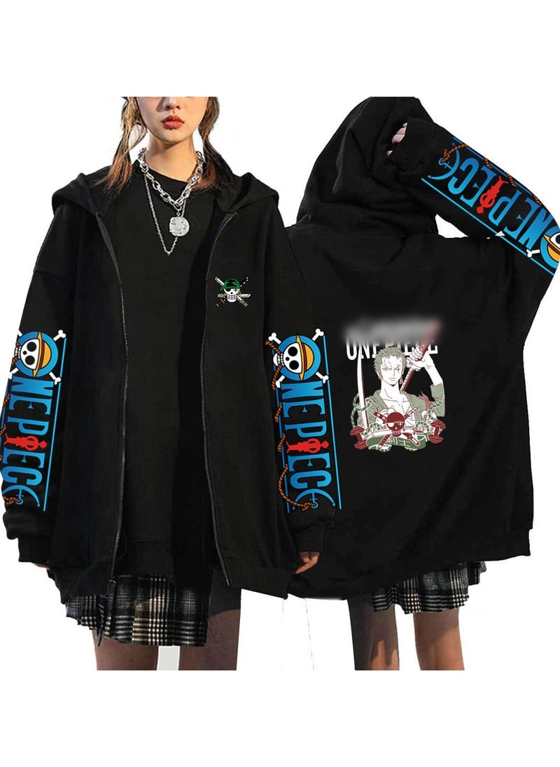 KUYING New One Piece Printed Zipper Sweatshirt Casual Sportswear  - Image 1