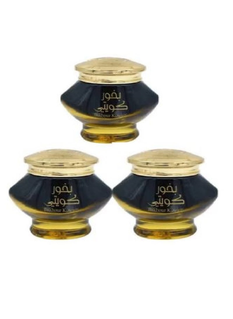 الماس للعطور 3 قطع بخور كويتي 40جرام 