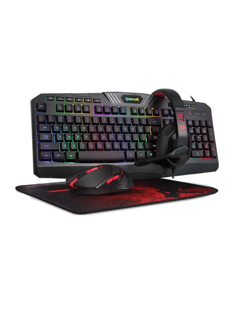 Game Sekret Rook Gaming PC Bundle - Intel Core i5-12400F | AMD RX 580 8GB GPU | 16GB DDR4 RAM-1TB NVMe SSD | Air Cooler-H610 MB-500W PSU | 24" FHD Monitor-Keyboard-Mouse-Headset | WiFi-Bluetooth-Windows 11 Pro | Game Sekret Desktop Computer Combo | 1 Year Warranty - Image 3