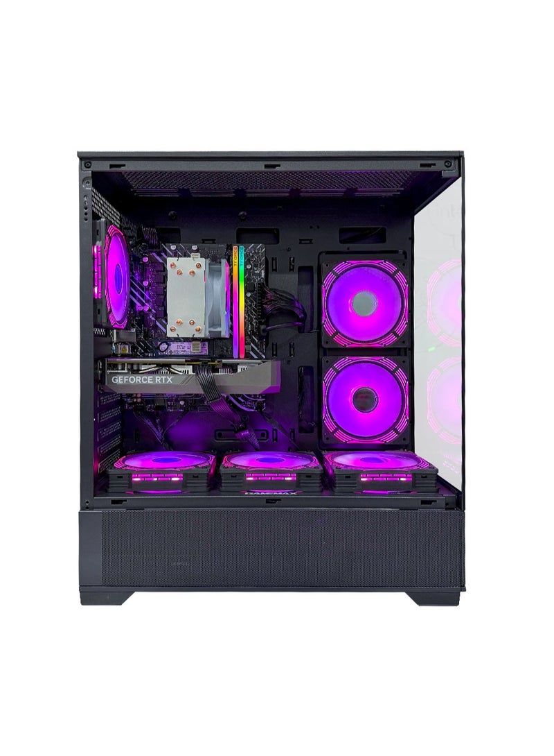 Game Sekret Rook Gaming PC Bundle - Intel Core i5-12400F | AMD RX 580 8GB GPU | 16GB DDR4 RAM-1TB NVMe SSD | Air Cooler-H610 MB-500W PSU | 24" FHD Monitor-Keyboard-Mouse-Headset | WiFi-Bluetooth-Windows 11 Pro | Game Sekret Desktop Computer Combo | 1 Year Warranty - Image 4