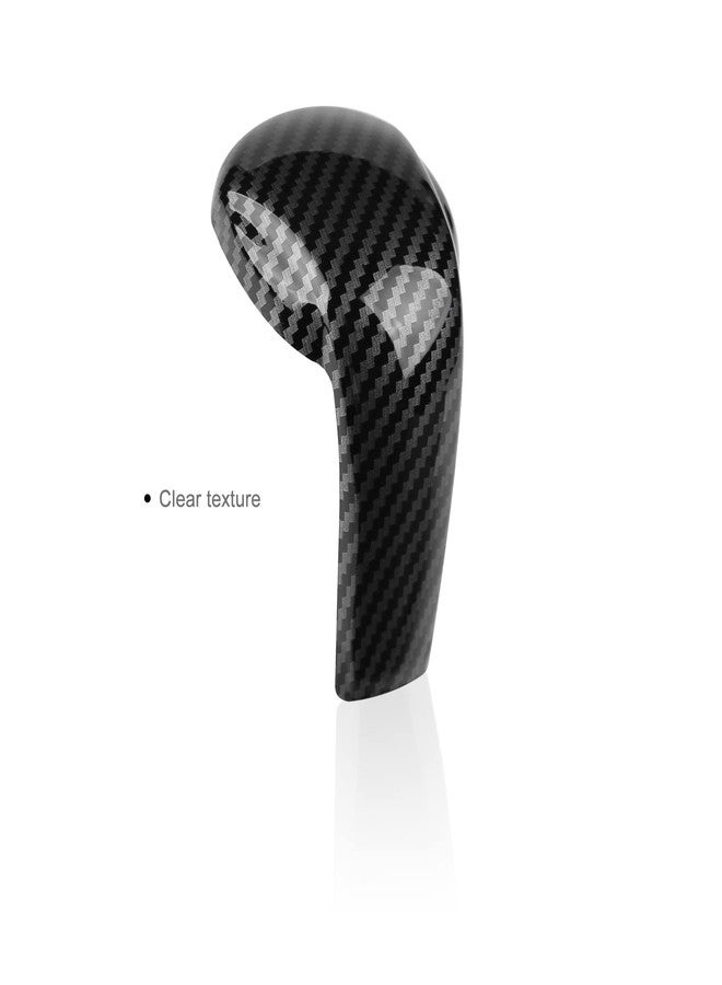 ANFOKAS غطاء مقبض ناقل الحركة من أنفوكاس لمازدا CX-5، 3، 6، CX-3، CX-9، ملحقات سيارات، غطاء لوحة التروس، ملصقات تزيين داخلية رياضية - بنمط ألياف الكربون - Image 4