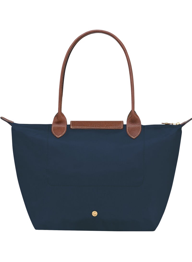Longchamp Women's Medium Tote Bag, Handbag, Shoulder Bag Navy Classic Style - Image 5