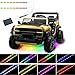WUYXPG LED Lights for Power Wheel2 Strip Can Be CroppedKids Electric Car AccessoriesUnder Light for Power WheelsWaterprooffor Boys and Girls Car DecorBlack Wires Style - Image 3