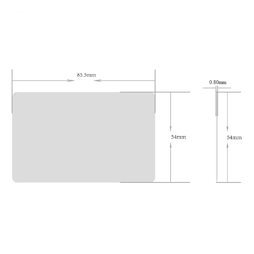WeKonnect; Inkjet Printable PVC Cards | Plain Bright White Blank Inkjet Cards for Epson Printer | For Office, Schools and Colleges (Pack of 230) - Image 3