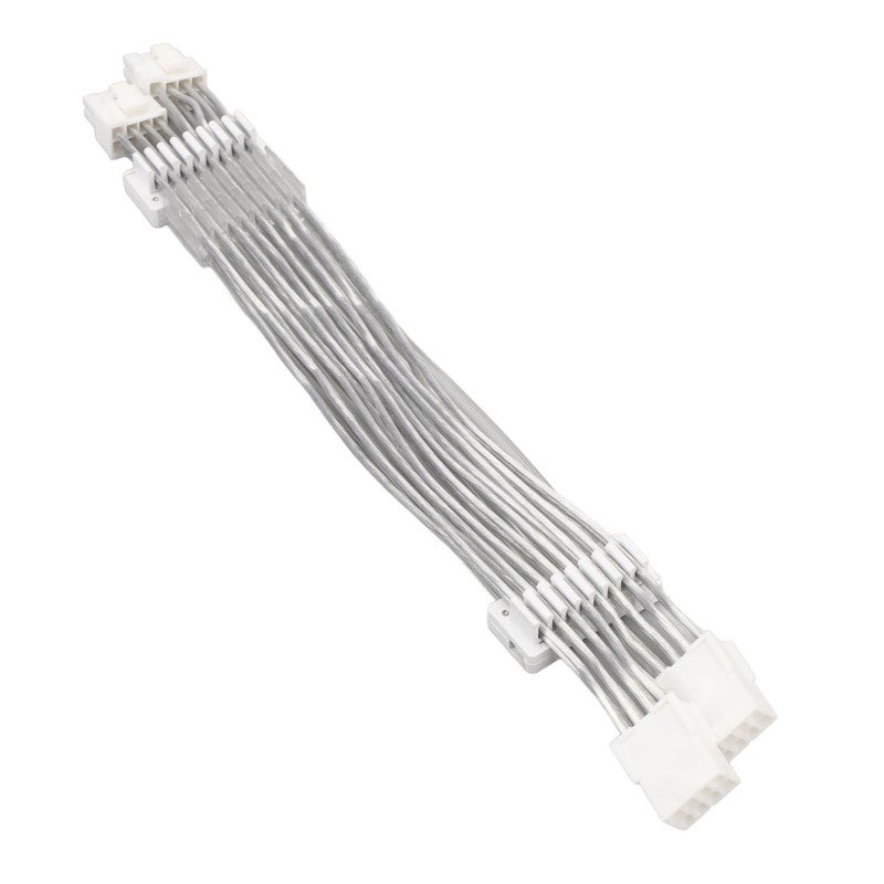 كابل تمديد طاقة بطاقة الرسوميات 2x8PIN 18AWG - كابل وحدة تزويد الطاقة ARGB بإضاءة من أربع جهات مع تأثير إضاءة 360 درجة لصندوق الكمبيوتر - Image 2